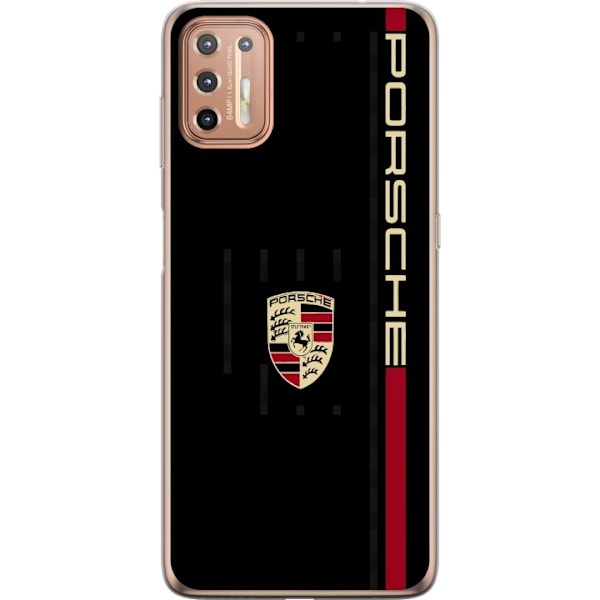 Motorola Moto G9 Plus Läpinäkyvä kuori Porsche