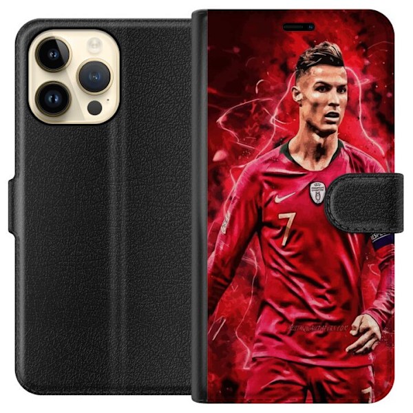 Apple iPhone 14 Pro Max Tegnebogsetui Ronaldo Færdigheder - C