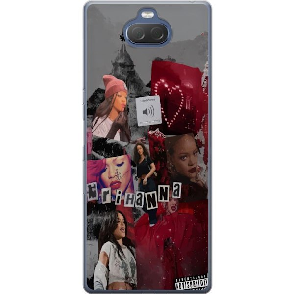 Sony Xperia 10 Plus Gennemsigtig cover Rihanna – Iconic Fash