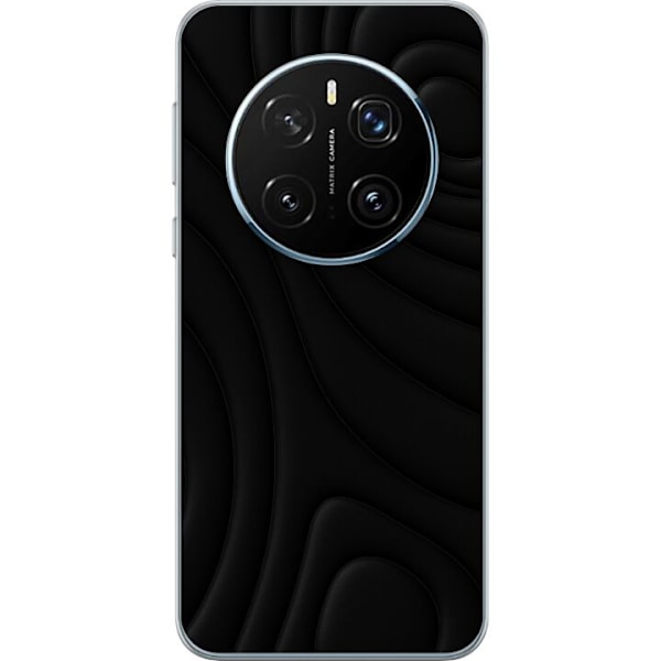 Honor Magic7 Pro Läpinäkyvä kuori Tummat Aallot
