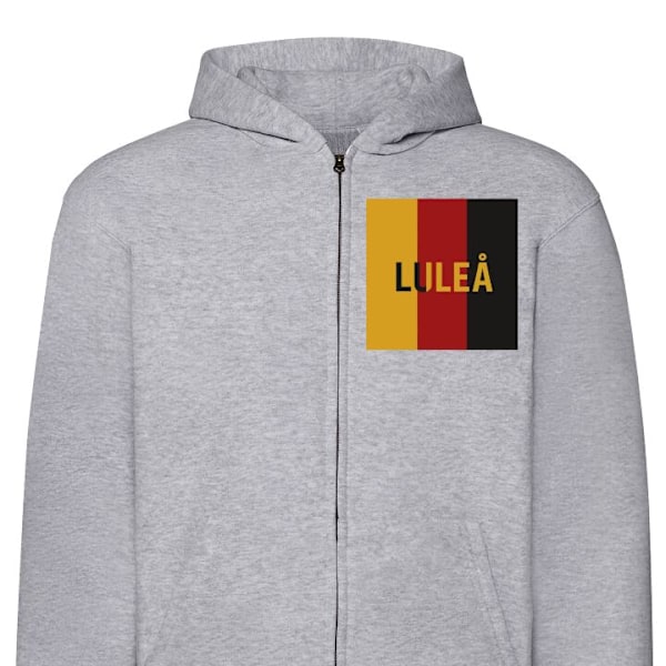 Zip-Hoodie för Barn | Huvtröja med Dragkedja Luleå – Hock grå one size
