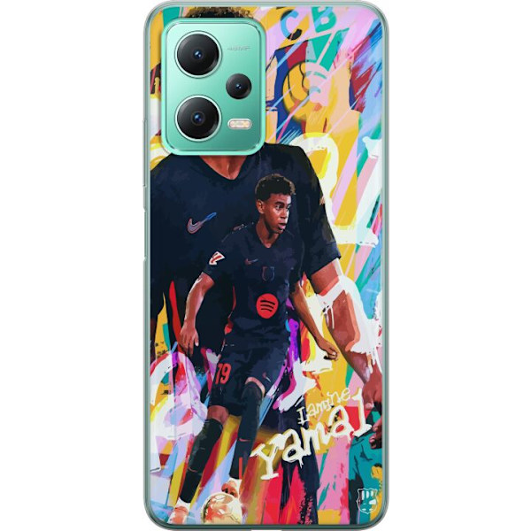 Xiaomi Redmi Note 12 Genomskinligt Skal Lamine Yamal