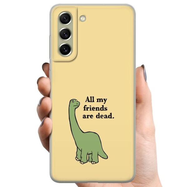 Samsung Galaxy S21 FE 5G TPU Matkapuhelimen kuori Dinosaurukset