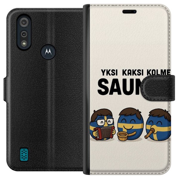 Motorola Moto E6i Plånboksfodral Festivalen Kaj Bara Bada Bas