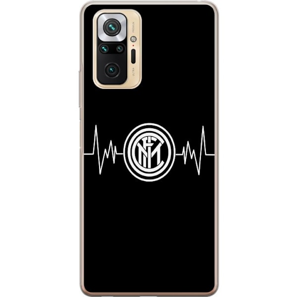 Xiaomi Redmi Note 10 Pro Gennemsigtig cover Inter Milan