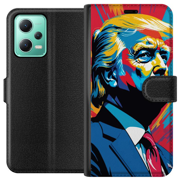 Xiaomi Redmi Note 12 Lommeboketui Trump