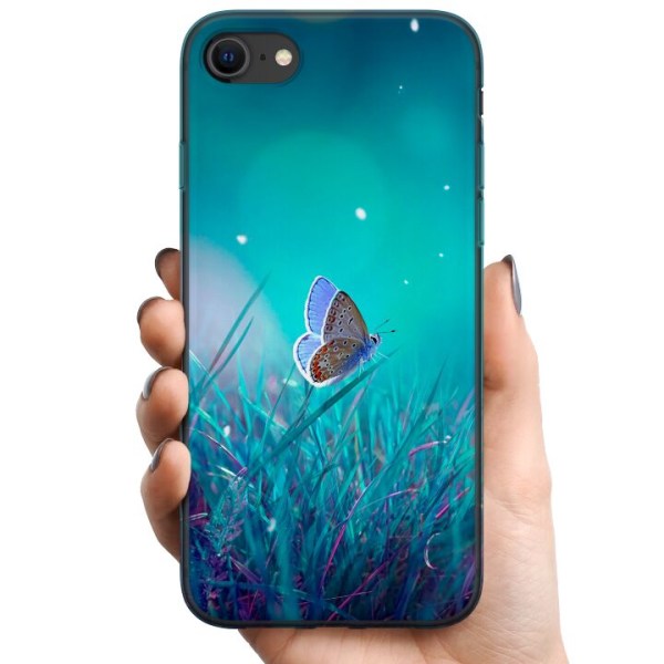 Apple iPhone 8 TPU Mobilskal Magical Butterfly