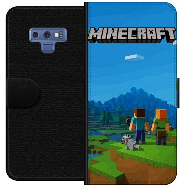 Samsung Galaxy Note9 Tegnebogsetui Minecraft Key Art