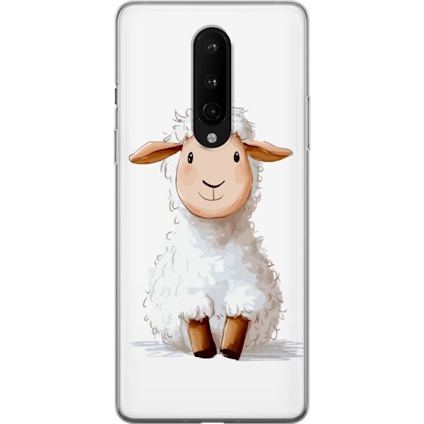 OnePlus 8 Läpinäkyvä kuori Suloinen Lammas - lasten ja vauv