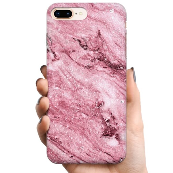 Kompatibelt Mobildeksel til Apple iPhone 7 Plus rosa