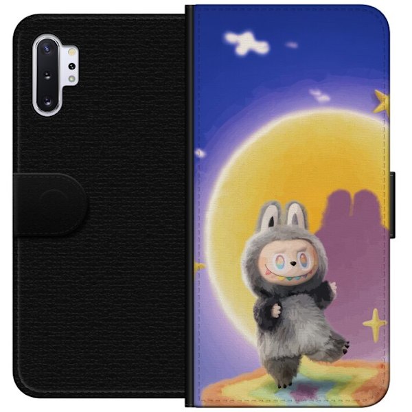Samsung Galaxy Note10+ Tegnebogsetui Labubu Neon Pop - Neonfar