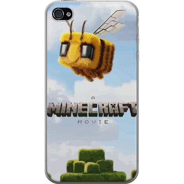Apple iPhone 4s Läpinäkyvä kuori A Minecraft Movie