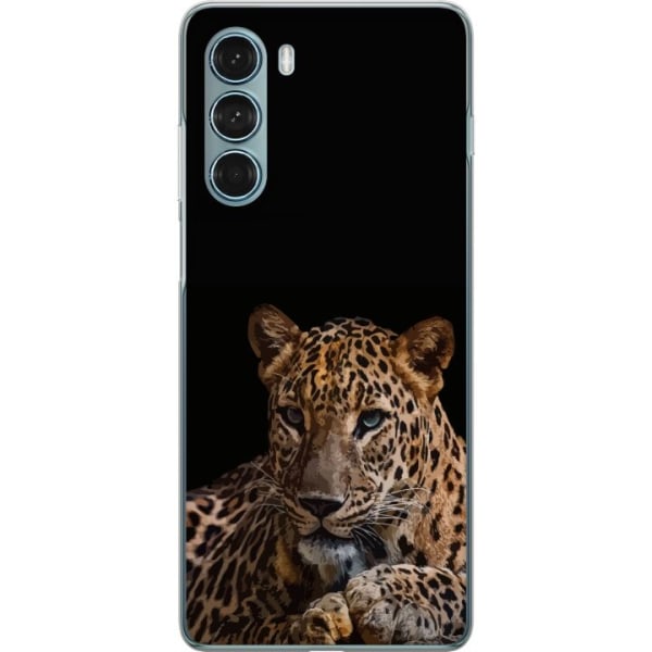 Motorola Moto G200 5G Gjennomsiktig deksel Leopard