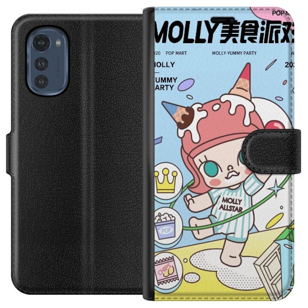 Motorola Moto E32s Tegnebogsetui Molly