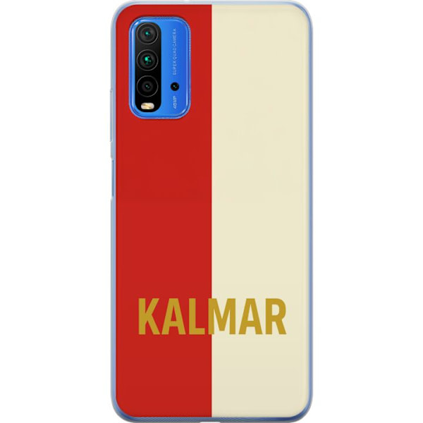 Xiaomi Redmi 9T Läpinäkyvä kuori Kalmar - jalkapallo