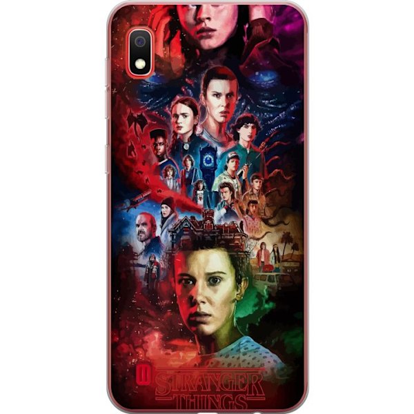 Samsung Galaxy A10 Gennemsigtig cover Stranger Things