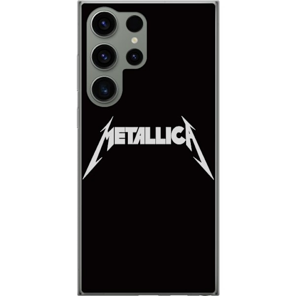 Samsung Galaxy S23 Ultra Genomskinligt Skal Metallica
