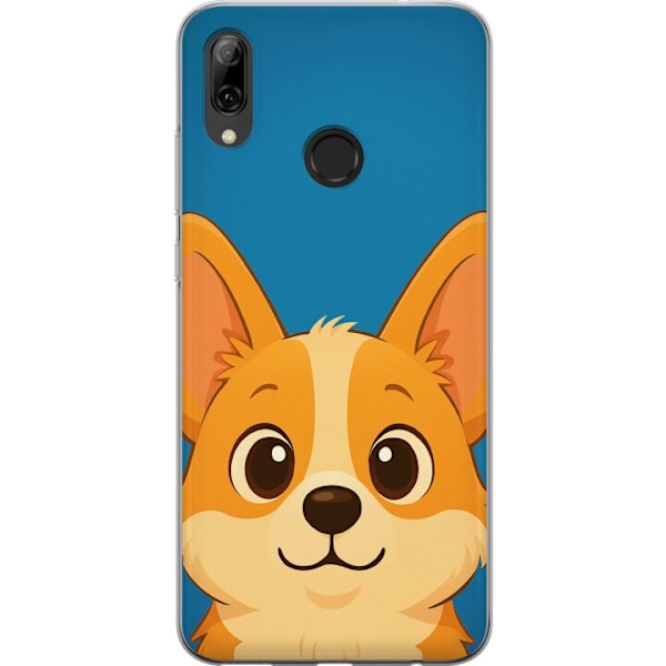 Huawei P smart 2019 Läpinäkyvä kuori Hello Corgi