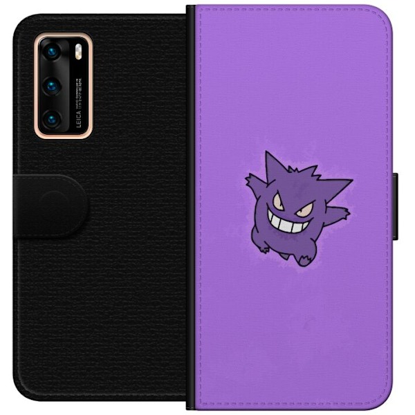 Huawei P40 Plånboksfodral Gengar (Pokémon)