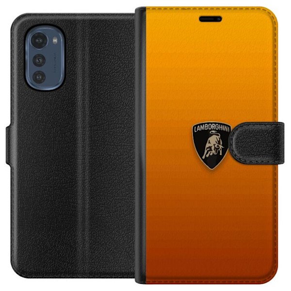 Motorola Moto E32s Tegnebogsetui Lamborghini