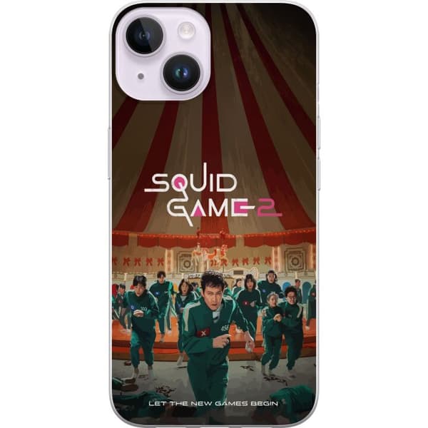 Kompatibelt Mobildeksel til Apple iPhone 14 Squid Game