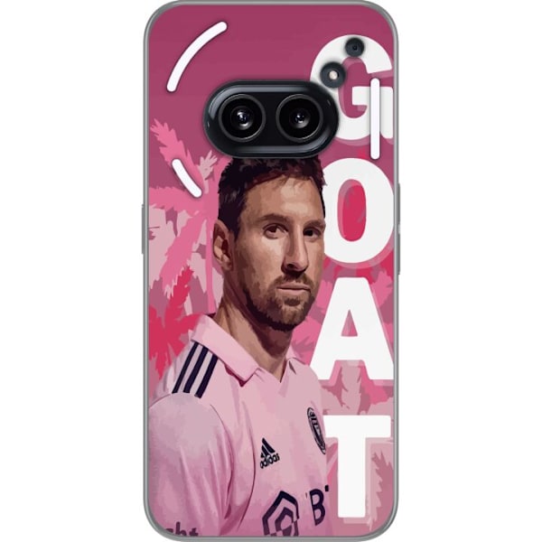 Nothing Phone (2a) Läpinäkyvä kuori Lionel Messi