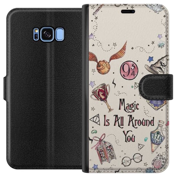 Kompatibelt Plånboksfodral till Samsung Galaxy S8 Harry Potter