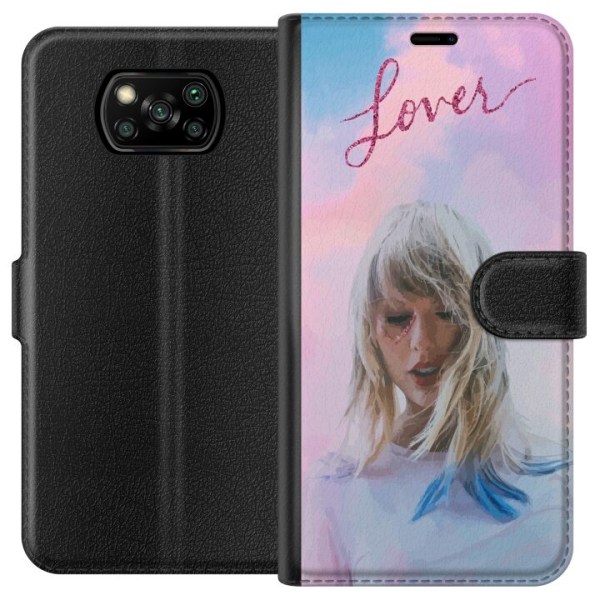 Xiaomi Poco X3 NFC Lompakkokotelo Taylor Swift - Lover