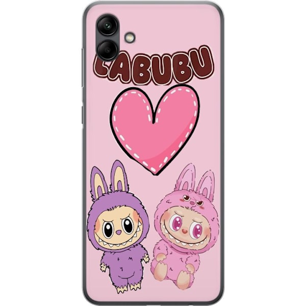 Samsung Galaxy A05 Läpinäkyvä kuori Labubu Pink Monster
