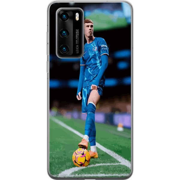 Huawei P40 Gjennomsiktig deksel Fotball