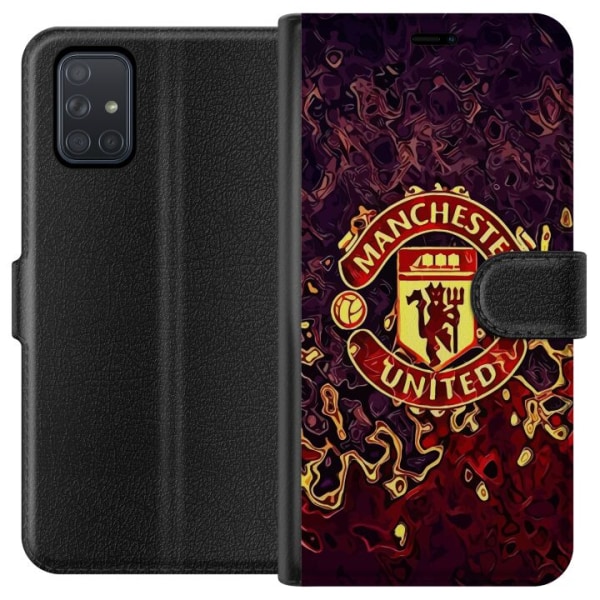 Samsung Galaxy A71 Plånboksfodral Manchester United