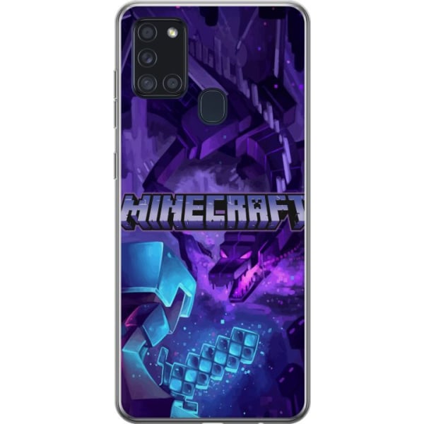 Samsung Galaxy A21s Skal / Mobilskal - Minecraft