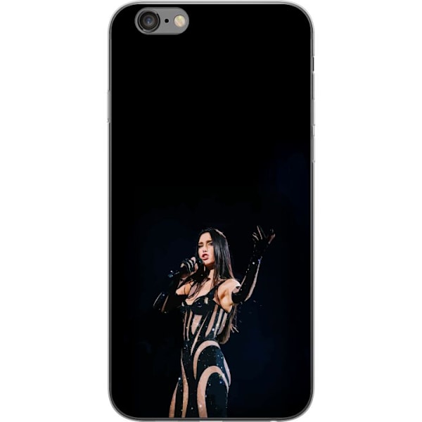 Apple iPhone 6 Plus Läpinäkyvä kuori Dua Lipa – Pop Star Aesthetic