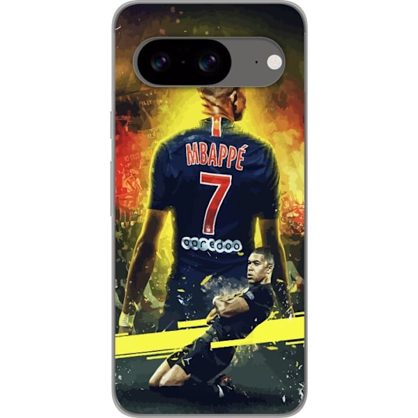 Google Pixel 8 Gjennomsiktig deksel Kylian Mbappé