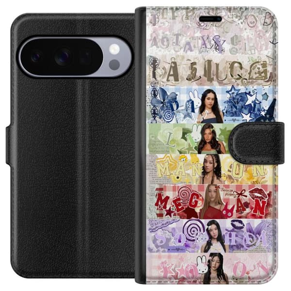 Yhteensopiva Lompakkokotelo Google Pixel 10 Pro K-pop monivärinen