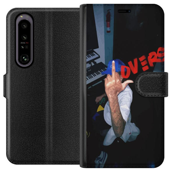 Sony Xperia 1 IV Tegnebogsetui Kærlighed Mystik Design Romantisk Motiv Populært Grafisk Mønster Mode Stil