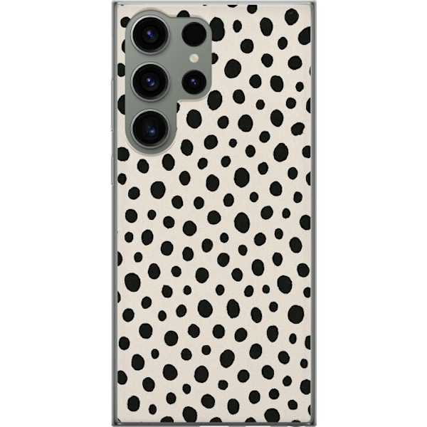 Samsung Galaxy S23 Ultra Genomskinligt Skal Dot Dance
