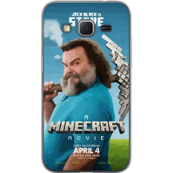 Samsung Galaxy Core Prime Genomskinligt Skal A Minecraft Movie
