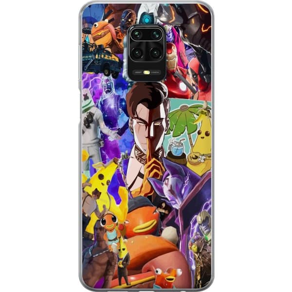Kompatibelt Mobilskal till Xiaomi Redmi Note 9S Fortnite