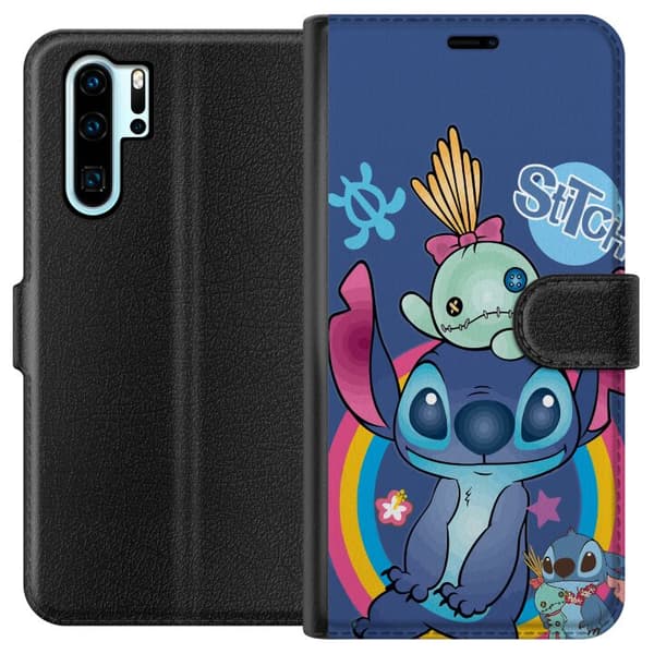 Kompatibel Tegnebogsetui til Huawei P30 Pro Stitch og ven