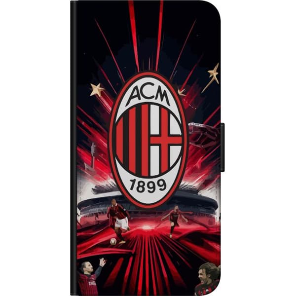 Kompatibelt Lommeboketui til Samsung Galaxy Note20 AC Milan