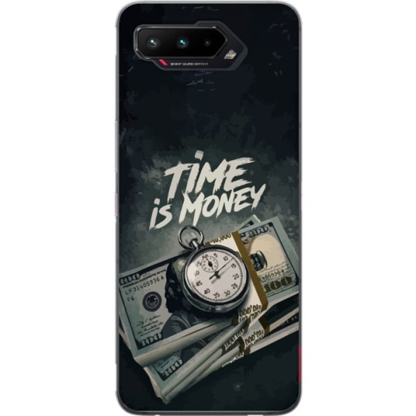 Asus ROG Phone 5 Gjennomsiktig deksel Tid er penger
