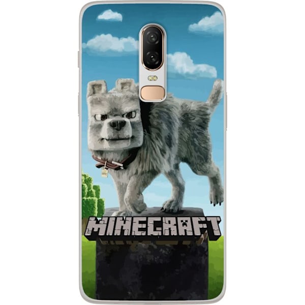 OnePlus 6 Läpinäkyvä kuori A Minecraft Movie