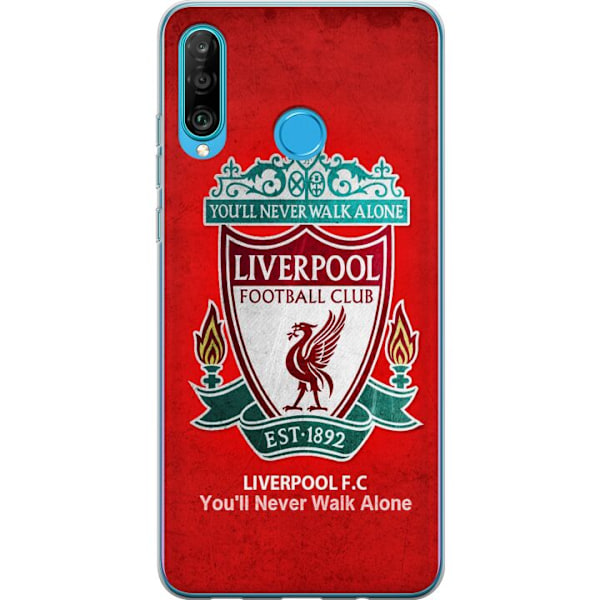 Huawei P30 lite Genomskinligt Skal Liverpool