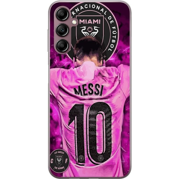 Samsung Galaxy A14 5G Genomskinligt Skal Messi