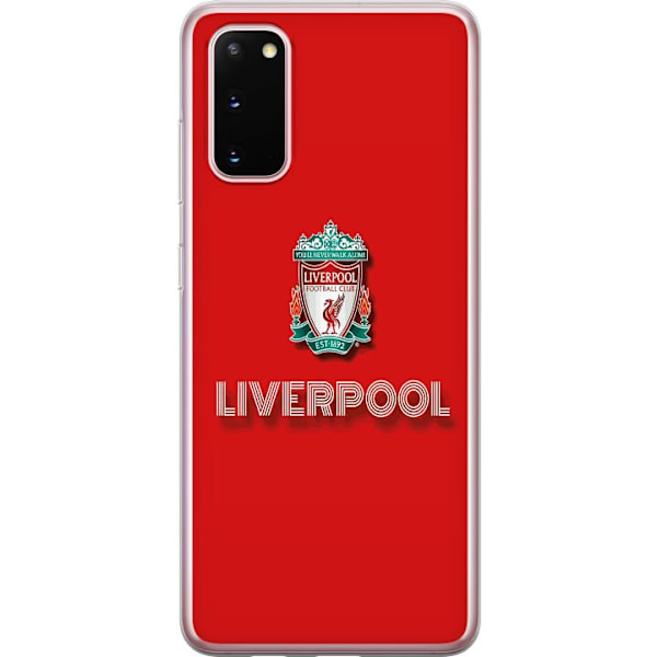 Samsung Galaxy S20 Gjennomsiktig deksel Liverpool