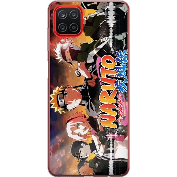 Samsung Galaxy A12 Läpinäkyvä kuori Naruto