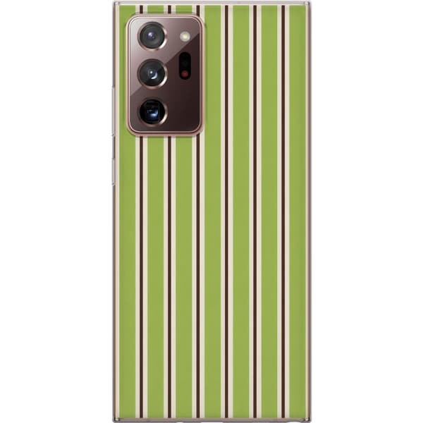 Kompatibelt Mobildeksel til Samsung Galaxy Note20 Ultra Matcha Stripe grønn