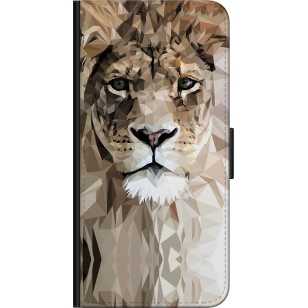 Kompatibelt Lommeboketui til Samsung Galaxy A20s Løve