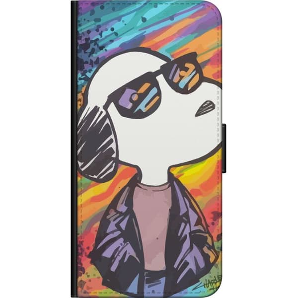 Kompatibel Tegnebogsetui til Samsung Galaxy A03s Snobben Snoopy